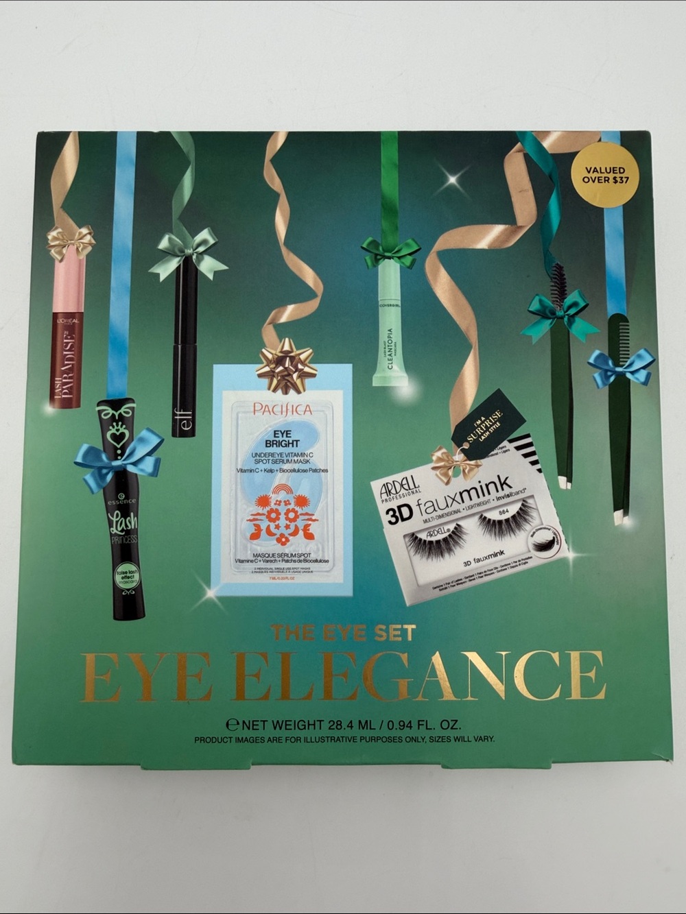 Multiples Eye Elegance Set - Green & Gold Accents
